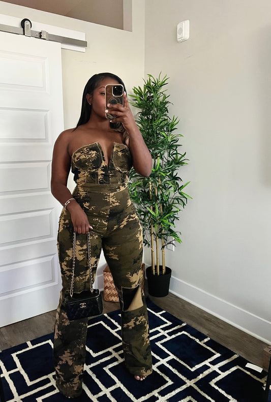 Army Babe Jumpsuit